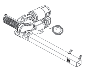 Enduro 96176 90896 Antriebseinheit komplett Seite B