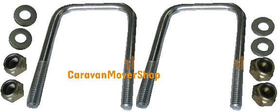 Reich 227 1023 H=10 cm Klemmplatte U Buegel mit Muttern 2 Stueck 0 24 kg